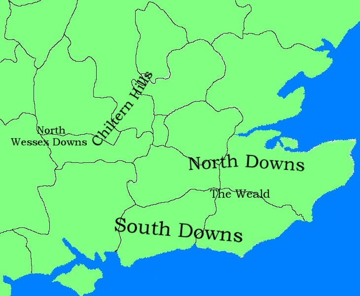 South East England Map